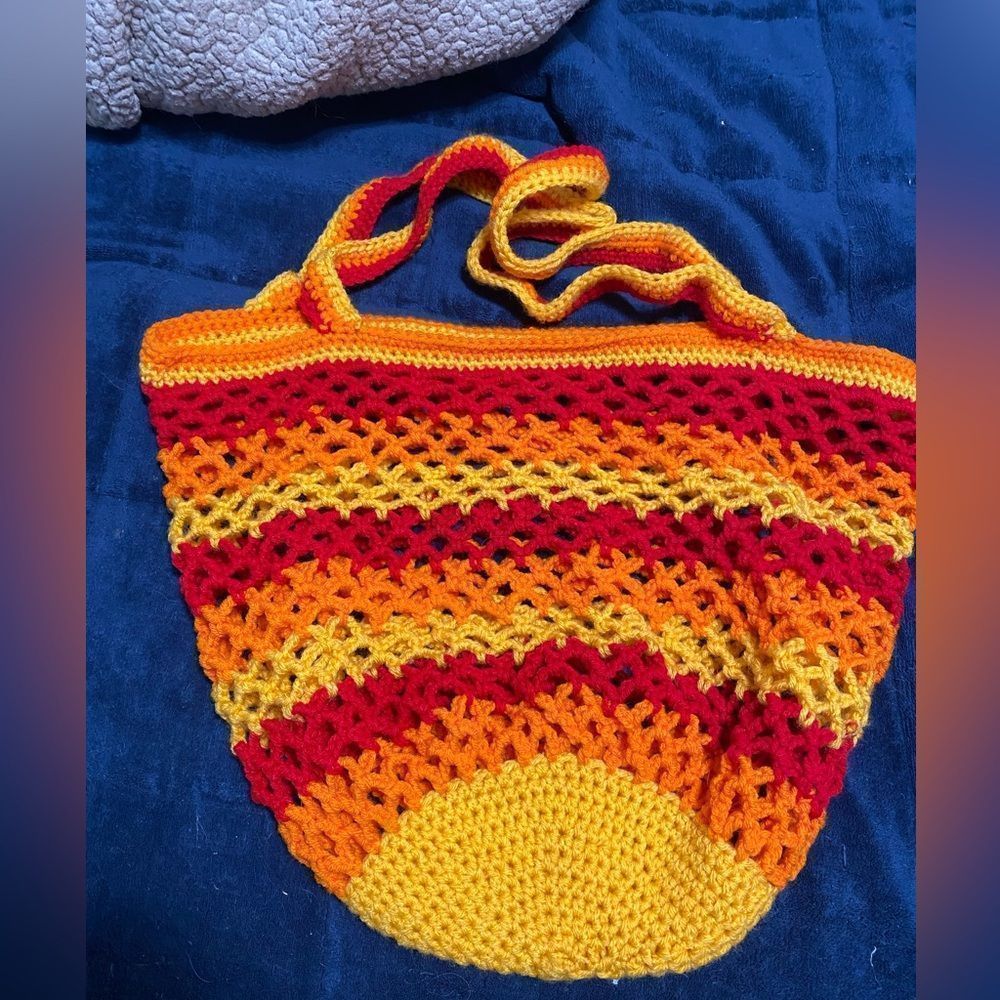 Hand crafted - Phoenix Rising Crochet bag - Picture 2 of 5